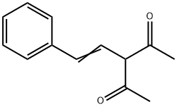 2,4-Pentanedione, 3-(2-phenylethenyl)- 结构式