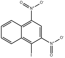 Naphthalene, 1-iodo-2,4-dinitro- 结构式