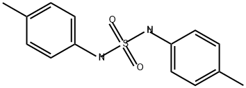 N,N'-双(4-甲基苯基)磺酰胺 结构式