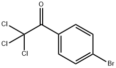 Ethanone, 1-(4-bromophenyl)-2,2,2-trichloro- 结构式