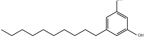 1,3-Benzenediol, 5-decyl- 结构式
