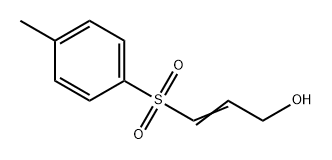 2-Propen-1-ol, 3-[(4-methylphenyl)sulfonyl]- 结构式