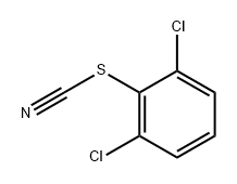 Thiocyanic acid, 2,6-dichlorophenyl ester 结构式