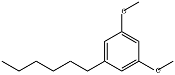 Benzene, 1-hexyl-3,5-dimethoxy- 结构式