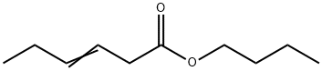 3-Hexenoic acid butyl ester 结构式