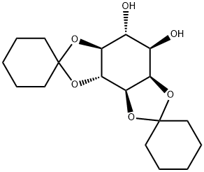 D-myo-Inositol, 2,3:4,5-di-O-cyclohexylidene- 结构式