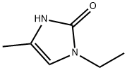 1-Ethyl-4-methyl-2,3-dihydro-1H-imidazol-2-one 结构式