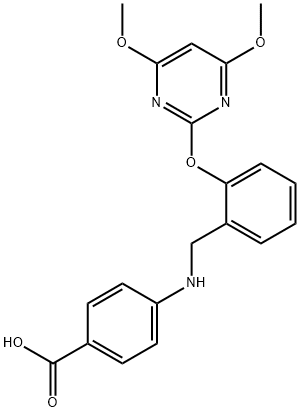 丙酯草醚 结构式