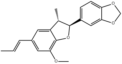 (+)-利卡灵 结构式