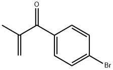 2-Propen-1-one, 1-(4-bromophenyl)-2-methyl- 结构式