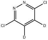 3,6-二氯哒嗪-4,5-D2 结构式