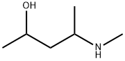 4-(甲基氨基)戊-2-醇 结构式