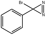 3H-Diazirine, 3-bromo-3-phenyl- 结构式