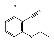 2-氯-6-乙氧基苄腈 结构式