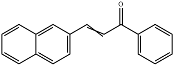 3-(Naphthalen-2-yl)-1-phenylprop-2-en-1-one 结构式