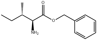 (2S,3S)-2-Amino-3-methylpentanoic acid benzyl ester 结构式