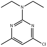 2-Pyrimidinamine, 4-chloro-N,N-diethyl-6-methyl- 结构式