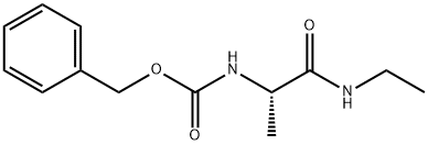 (S)-2-(CBZ-氨基)-N-乙基丙酰胺 结构式