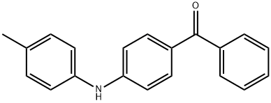 Methanone, [4-[(4-methylphenyl)amino]phenyl]phenyl- 结构式