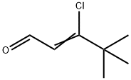 2-Pentenal, 3-chloro-4,4-dimethyl- 结构式