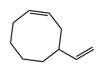 Cyclooctene, 4-ethenyl-, (Z)- (9CI) 结构式