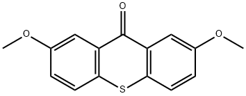 2,7-二甲氧基-9H-硫杂蒽-9-酮 结构式