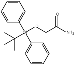 Acetamide, 2-[[(1,1-dimethylethyl)diphenylsilyl]oxy]- 结构式