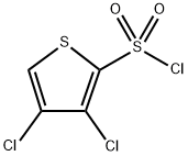 3,4-二氯噻吩-2-磺酰氯 结构式