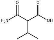 Butanoic acid, 2-(aminocarbonyl)-3-methyl- 结构式