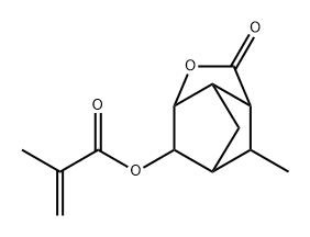 2-Propenoic acid, 2-methyl-, hexahydro-7-methyl-2-oxo-3,5-methano-2H-cyclopenta[b]furan-6-yl ester 结构式