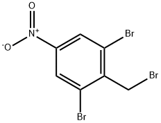 1,3-二溴-2-(溴甲基)-5-硝基苯 结构式