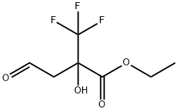 Butanoic acid, 2-hydroxy-4-oxo-2-(trifluoromethyl)-, ethyl ester 结构式