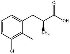 Phenylalanine, 3-chloro-2-methyl- 结构式