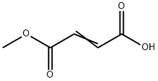 2-Butenedioic acid, 1-methyl ester 结构式