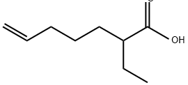 6-Heptenoic acid, 2-ethyl- 结构式