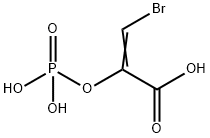 化合物 PHOSPHOENOL-3-BROMOPYRUVATE 结构式