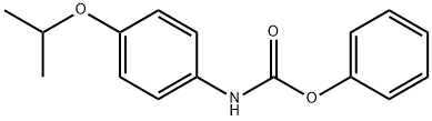 苯基(4-异丙氧基苯基)氨基甲酸酯 结构式
