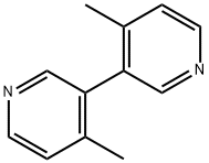 4,4'-二甲基-3,3'-联吡啶 结构式