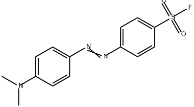 4-[[4-(二甲氨基)苯基]偶氮]苯磺酰氟 结构式