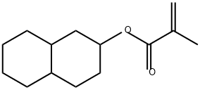 甲基丙烯酸十氢-2-萘基酯 结构式