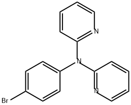 2-PYRIDINAMINE, N-(4-BROMOPHENYL)-N-2-PYRIDINYL- 结构式