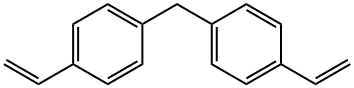 Benzene, 1,1'-methylenebis[4-ethenyl- 结构式