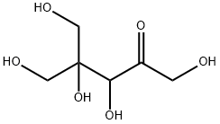 2-Pentanone, 1,3,4,5-tetrahydroxy-4-(hydroxymethyl)- 结构式
