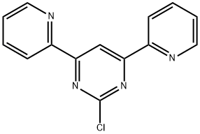 Pyrimidine, 2-chloro-4,6-di-2-pyridinyl- 结构式