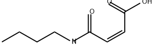 2-Butenoic acid, 4-(butylamino)-4-oxo-, (2Z)- 结构式