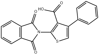 2-(8-Oxo-8H-indeno[1,2-c]thien-1-yl)-1H-isoindole-1,3(2H)-dione, 95+% 结构式