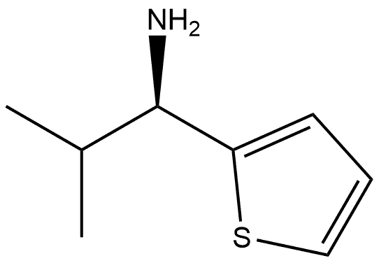 (1R)-2-METHYL-1-(2-THIENYL)PROPYLAMINE 结构式