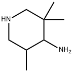 3,3,5-trimethylpiperidin-4-amine 结构式