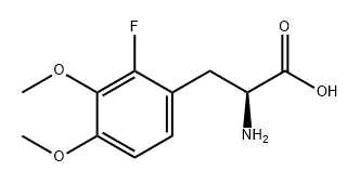 L-Tyrosine, 2-fluoro-3-methoxy-O-methyl- 结构式