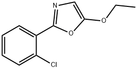 2-(2-氯苯基)-5-乙氧基噁唑 结构式